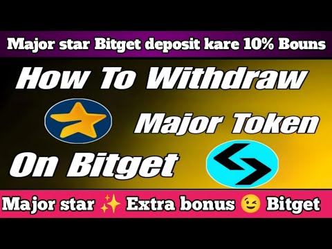 Major star withdrawal on Bitget || Major deposit Bitget Earn extra points || Big News 🗞️ Hurry⭐🔥