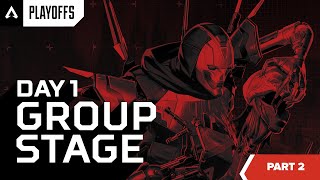 ALGS Year 4 Split 2 Playoffs | Day 1 Group Stage Part Two | Apex Legends