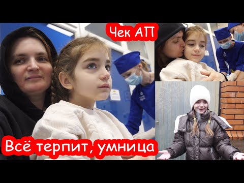 VLOG Алиса сдала 6 пробирок крови. Первый снег