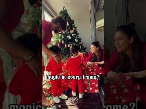 🎄 Nayanthara’s Cozy Christmas Vibes with Family! #HolidayMagic