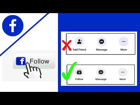 How to Change Your Facebook Follow Button