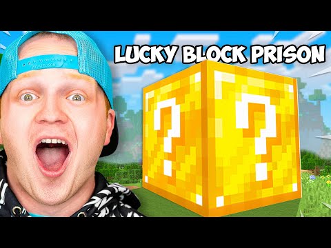 Minecraft But I Escape Lucky Block Prison