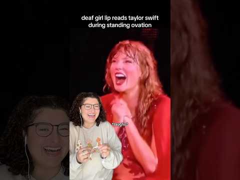 miami, yall won #taylorswift #erastour #erastourmiami #lipreading #lipreadinggirl