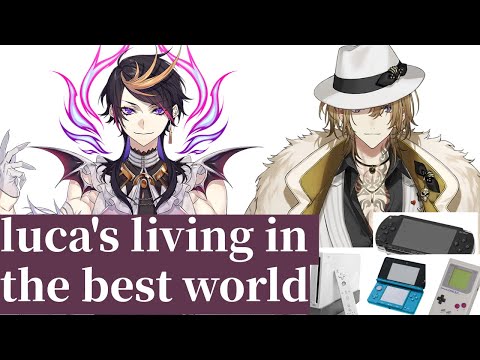 old game consoles and surprise 【Luca Kaneshiro/Shu Yamino/NIJISANJI EN】