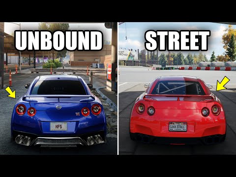 CarX Street vs NFS Unbound - Car Details and Physics Comparison