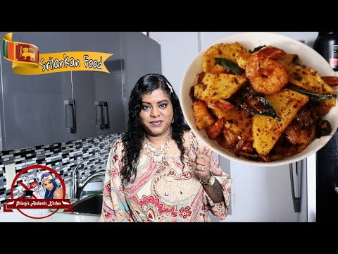 இறால் உருளைக்கிழங்கு பொரியல் | Shrimp & Potato Fry