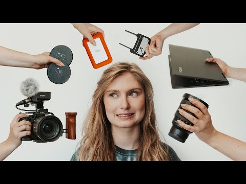 Get ready with me for a PHOTOSHOOT (Packing my CAMERA BAG + Production Prep)