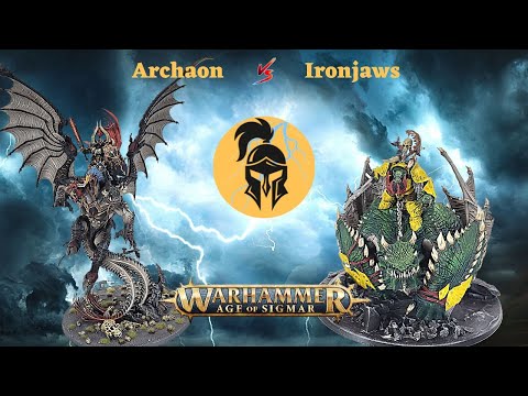 Age of Sigmar Battle Report: Slaves to Darkness vs Ironjaws: Host of the Everchosen vs Bloodtoofs!!