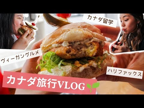 ヴィーガン旅行VLOG in カナダ｜ハリファックス編🌱Yuka