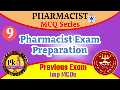 RRB Pharmacist MCQs ll Pharmacist Exam Preparation ll Pharmacist Vacancy ll Pharmacist Recruitment