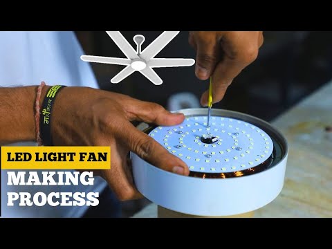 Manufacturing of Led Light Fan | How Oceco BLDC Make Fan The Factory | Fan Making