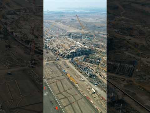 Navi Mumbai International Airport   #shorts #navimumbai #airport #droneman