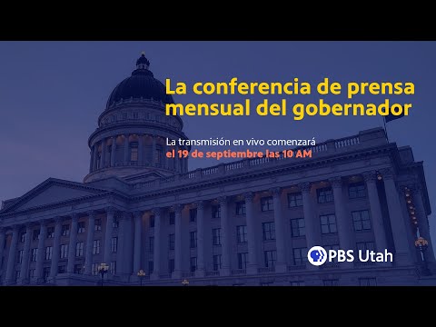 La conferencia de prensamensual del gobernador I septiembre  2024