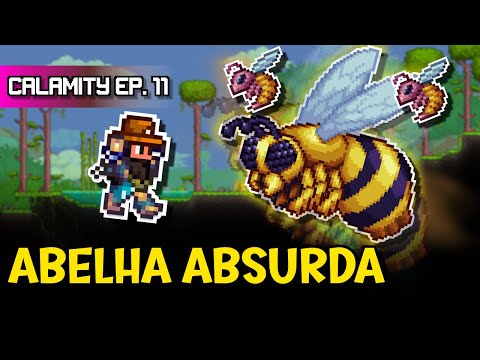 PERDIDO NA SELVA E ABELHA DEMONÍACA! - Calamity 2.0 Mage EP. 11