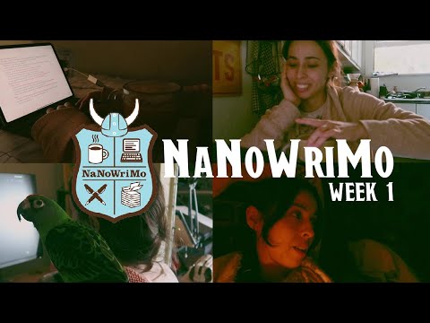 Writing Vlog | First Week of NaNoWriMo 2022