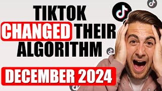 TIKTOK ALGORITHM UPDATE EXPLAINED FOR DECEMBER 2024 (How To Get Followers On TikTok FAST)