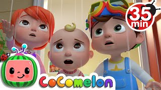 Rain Rain Go Away (Indoors Version) + More Nursery Rhymes & Kids Songs - CoComelon