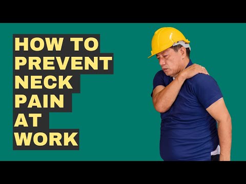 Prevent Neck Pain At Work With This One Adjustment