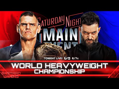 WWE 2K24 | Gunther VS Finn Balor - World Heavyweight Championship | Saturday Night Main Event