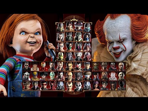 Mortal Kombat 9 - CHUCKY & PENNYWISE - Expert Tag Ladder - Gameplay @(1080p) - 60ᶠᵖˢ ✔