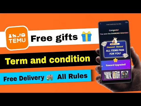 Temu 5 free gifts term and condition | temu free gifts rules | temu free gift free delivery in saudi