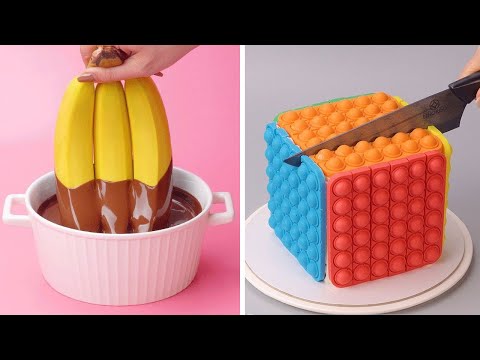 Top 1000+ Fancy Cake Decorating Ideas | More Colorful Cake Decorating Compilation | Satisfying Cakes