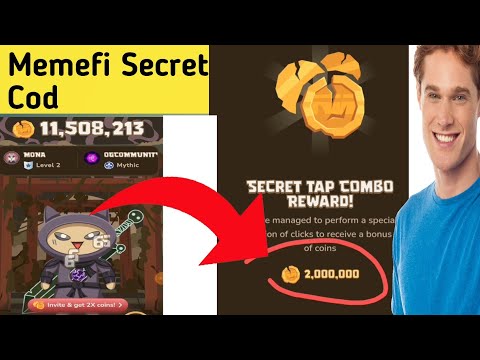 Memefi Today Secret Card || Memefi 21june/2024 Daily 2Million Combo Card today