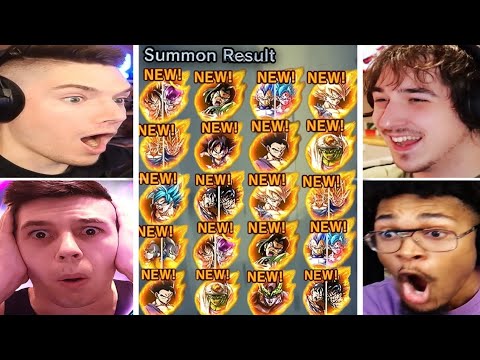 Insanely Expensive LF Guaranteed QUAD Summons on Dragon Ball Legends vs Nanogenix Slaybix & Ironcane