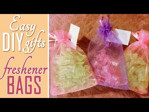 ✶ Easy DIY Gifts: Air Freshener Bags ✶