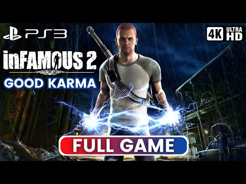 INFAMOUS 2 (Good Karma) | Full Game (PS3 Gameplay 4K UHD)