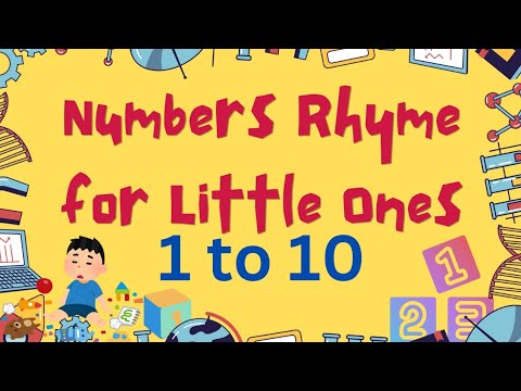 1, 2, 3, Let's Count with Me|counting rhyme| Kids song|counting song|nursery rhyme| englishrhyme