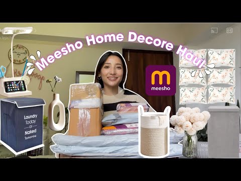 Meesho Home Decore haul😍All under Rs500🤭Must Have🫶Cute collection🫰Meesho Haul😘Gangtok Sikkim❤️