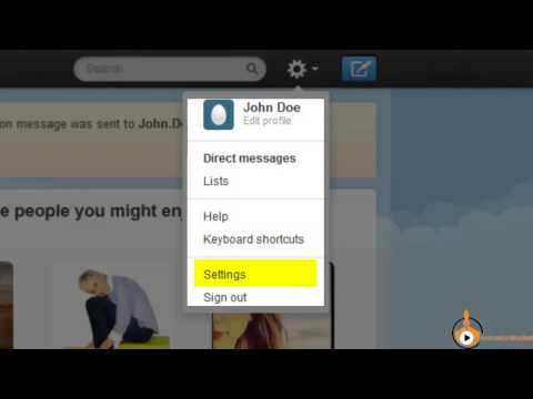 Screencast Twitter Home page overview