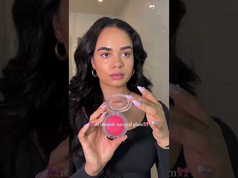 10 minute Of Natural Glam #makeup #makeuptutorial #shorts #cute #beauty #photoshoot