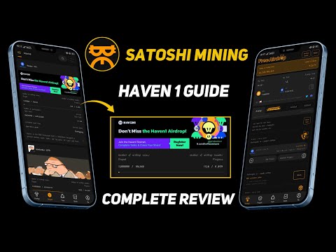 Satoshi mining new airdrop - Satoshi haven 1 coin - Satoshi haven 1 new airdrop - Hassan Crypto