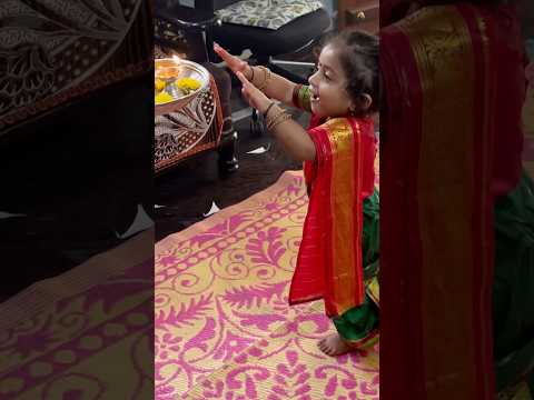 Dasara celebration 2024 #kannadavlogs #cutebaby #ethnicwear #dasara #festivevibes #dailyvlog #short