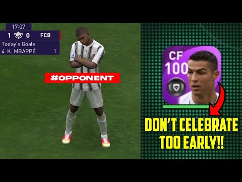 100 Rated RONALDO IS A BEAST🔥 -
Better than ICONIC?!!🥵 Pes 2021 Mobile