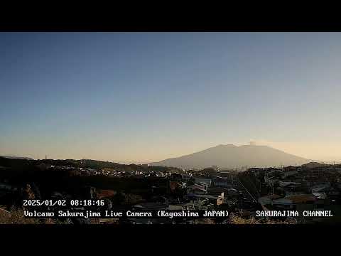 【絶景LIVE】桜島ライブカメラ（噴火・雲海・朝焼け・星空） live camera  volcano-Sakurajima ,Kagoshima,Japan