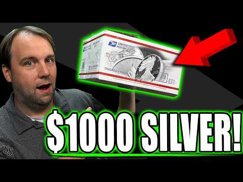 I Bought a $1000 SILVER Coins Mystery Box and Found Something AWESOME!