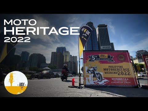 PHILIPPINE MOTO HERITAGE 2022 | RidePH Anniversary with Jay Taruc and Bernadette Reyes