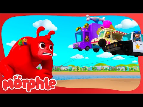 Helium Hovercars! | Morphle TV #shorts | Fun Kids Cartoon