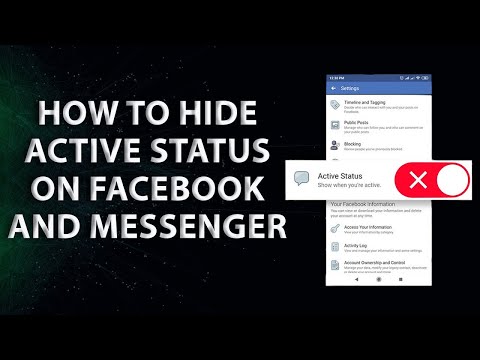 How to Turn Off Active Status on Facebook App