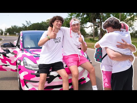 SURPRISING BEST FRIEND WITH HIS DREAM CAR!