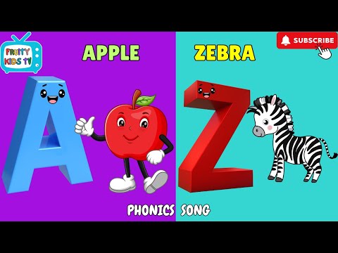 ABC song | Learn the Sounds with walking letters, Alphabet for Kids, Educational Phonics song | ABC