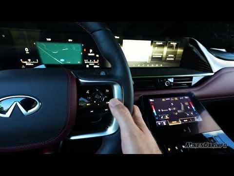 2025 Infiniti QX80 -- Controls