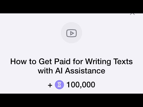 HOW TO GET PAID FOR WRITING TEXTS WITH AI ASSISTANCE CODE |TIME FARM WATCH YOUTUBE VIDEOS CODE TODAY