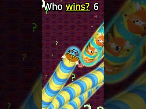 Who takes the W compilation #27 wormate.io #shorts