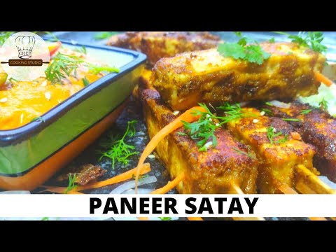 Paneer Satay Recipe | Paneer Satay |