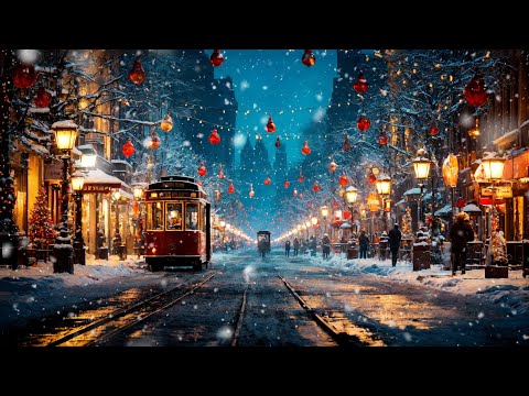 Instrumental Christmas Music Top 2024: "Snowy Christmas Night" Beautiful Relaxing of All Time