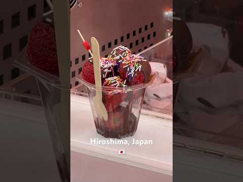 ChocoBerry Street Food in Hiroshima, Japan 🇯🇵 🍓 🍫